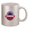 11oz Metallic Silver Mug Thumbnail