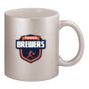 11oz Metallic Silver Mug Thumbnail