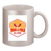 11oz Metallic Silver Mug Thumbnail