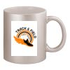 11oz Metallic Silver Mug Thumbnail