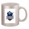 11oz Metallic Silver Mug Thumbnail