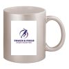 11oz Metallic Silver Mug Thumbnail