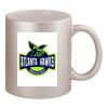 11oz Metallic Silver Mug Thumbnail