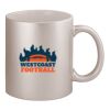 11oz Metallic Silver Mug Thumbnail
