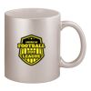 11oz Metallic Silver Mug Thumbnail