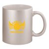 11oz Metallic Silver Mug Thumbnail