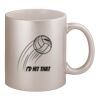 11oz Metallic Silver Mug Thumbnail