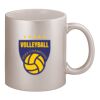 11oz Metallic Silver Mug Thumbnail