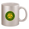 11oz Metallic Silver Mug Thumbnail