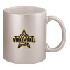 11oz Metallic Silver Mug Thumbnail
