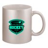11oz Metallic Silver Mug Thumbnail