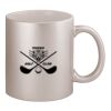 11oz Metallic Silver Mug Thumbnail