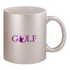 11oz Metallic Silver Mug Thumbnail