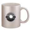 11oz Metallic Silver Mug Thumbnail
