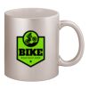 11oz Metallic Silver Mug Thumbnail
