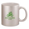 11oz Metallic Silver Mug Thumbnail