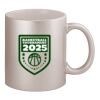 11oz Metallic Silver Mug Thumbnail