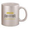 11oz Metallic Silver Mug Thumbnail