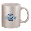 11oz Metallic Silver Mug Thumbnail