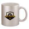 11oz Metallic Silver Mug Thumbnail