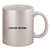 11oz Metallic Silver Mug Thumbnail