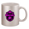 11oz Metallic Silver Mug Thumbnail