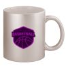 11oz Metallic Silver Mug Thumbnail