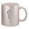 11oz Metallic Silver Mug Thumbnail