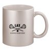 11oz Metallic Silver Mug Thumbnail