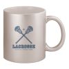 11oz Metallic Silver Mug Thumbnail
