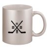 11oz Metallic Silver Mug Thumbnail