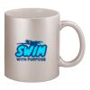 11oz Metallic Silver Mug Thumbnail