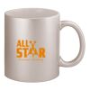 11oz Metallic Silver Mug Thumbnail