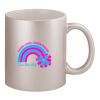 11oz Metallic Silver Mug Thumbnail