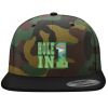 Structured 6089 Flat Bill Snapback Hat Thumbnail