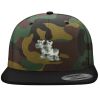 Structured 6089 Flat Bill Snapback Hat Thumbnail