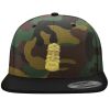 Structured 6089 Flat Bill Snapback Hat Thumbnail