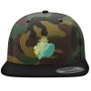 Structured 6089 Flat Bill Snapback Hat Thumbnail