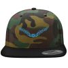Structured 6089 Flat Bill Snapback Hat Thumbnail
