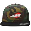Structured 6089 Flat Bill Snapback Hat Thumbnail