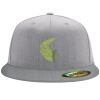 Flexfit 6210 Structured Flat Bill Fitted Hat Thumbnail