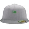 Flexfit 6210 Structured Flat Bill Fitted Hat Thumbnail