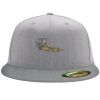 Flexfit 6210 Structured Flat Bill Fitted Hat Thumbnail