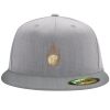 Flexfit 6210 Structured Flat Bill Fitted Hat Thumbnail