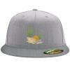 Flexfit 6210 Structured Flat Bill Fitted Hat Thumbnail