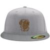 Flexfit 6210 Structured Flat Bill Fitted Hat Thumbnail