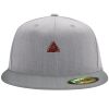 Flexfit 6210 Structured Flat Bill Fitted Hat Thumbnail