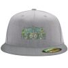 Flexfit 6210 Structured Flat Bill Fitted Hat Thumbnail
