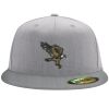 Flexfit 6210 Structured Flat Bill Fitted Hat Thumbnail