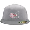 Flexfit 6210 Structured Flat Bill Fitted Hat Thumbnail